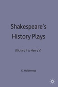Cover: Shakespeare's History Plays - Red Globe Press