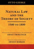 Bild: Natural Law and the Theory of Society 1500 to 1800 - Lawbook Exchange, Ltd.