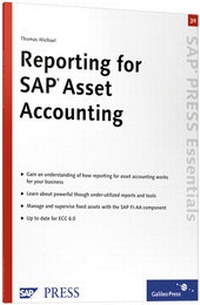 Enlarge image Cover: Reporting for SAP Asset Accounting - SAP PRESS