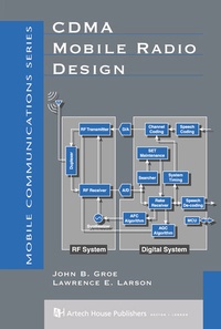 Enlarge image Cover: CDMA Mobile Radio Design - Artech House Publishers