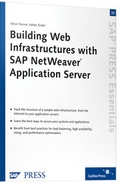 Cover: Building Web Infrastructures with SAP NetWeaver Application Server - SAP PRESS