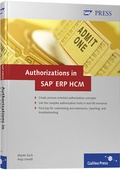 Cover: Authorizations in SAP ERP HCM - SAP PRESS