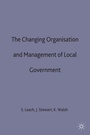 Cover: The Changing Organisation and Management of Local Government - Red Globe Press
