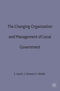Cover: The Changing Organisation and Management of Local Government - Red Globe Press