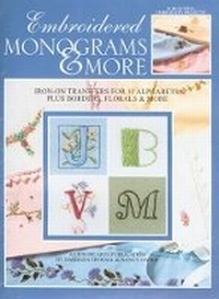 Enlarge image Cover: Embroidered Monograms & More - Leisure Arts Inc