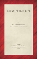 Cover: Roman Public Life (1901) - Lawbook Exchange, Ltd.