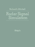 Cover: Radar Signal Simulation - Artech House Publishers