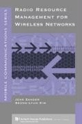 Cover: Radio Resource Management for Wireless Networks - Artech House Publishers