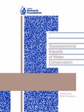 Cover: Socioeconomic Impacts of Water Conservation - American Water Works Association