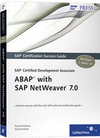 Enlarge image Cover: SAP Certified Development Associate - ABAP with SAP NetWeaver 7.0 - SAP PRESS
