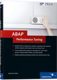 Enlarge image Cover: ABAP Performance Tuning - SAP PRESS