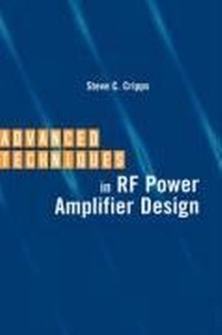 Enlarge image Cover: Advanced Techniques in RF Power Amplifier Design - Artech House Publishers