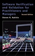 Cover: Software Verification and Validation for Practitioners and Managers - Artech House Publishers