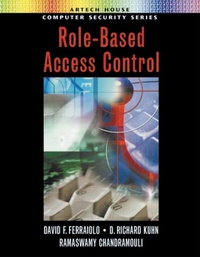 Abbildung von: Role-Based Access Control - Artech House