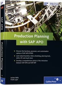 Enlarge image Cover: Production Planning with SAP APO - SAP PRESS