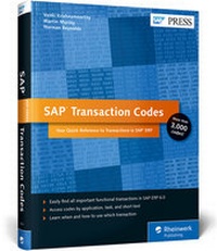 Enlarge image Cover: SAP Transaction Codes - SAP PRESS