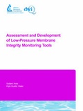 Cover: Assessment and Development of Low-Pressure Membrane Integrity Monitoring Tools - American Water Works Association