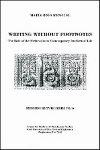 Enlarge image Cover: Writing Without Footnotes: The Role of the Medievalist in Contemporary Intellectual Life - Global Academic Publishing