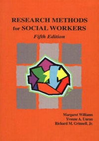 Enlarge image Cover: Research Methods for Social Workers - Eddie Bowers Publishing ,U.S.