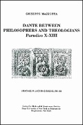 Cover: Dante Between Philosophers and Theologians: Paradiso X - XIII - Global Academic Publishing