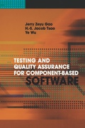 Cover: Testing and Quality Assurance for Component-Based Software - Artech House Publishers