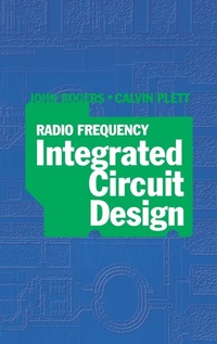 Enlarge image Cover: Radio Frequency Integrated Circuit Design - Artech House Publishers