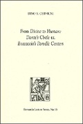 Cover: From Divine to Human: Dante's Circle vs. Boccaccio's Parodic Centers - Global Academic Publishing