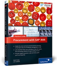 Enlarge image Cover: Procurement with SAP MM-Practical Guide - SAP PRESS