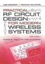 Cover: Practical RF Circuit Design for Modern Wireless Systems: Passive Circuits and Systems Vol I - Artech House Publishers