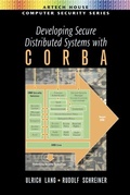 Cover: Developing Secure Distributed Systems with CORBA - Artech House