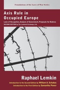Cover: Axis Rule in Occupied Europe - Lawbook Exchange, Ltd.