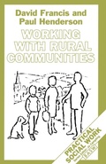 Cover: Working with Rural Communities - Palgrave Macmillan