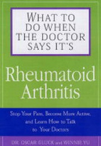 Enlarge image Cover: What to Do When Dr Says Rheumatoid Arthr - Fair Winds Press