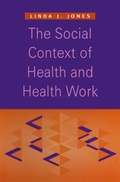 Cover: The Social Context of Health and Health Work - Red Globe Press