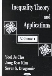 Enlarge image Cover: Inequality Theory & Applications - Nova Biomedical