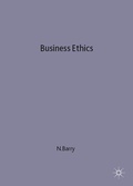 Cover: Business Ethics - Palgrave Macmillan