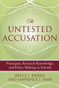 Cover: The Untested Accusation - Rowman & Littlefield Education