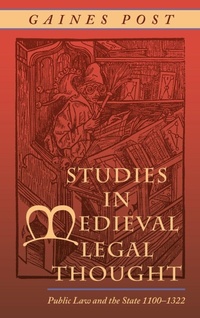 Enlarge image Cover: Studies in Medieval Legal Thought - Lawbook Exchange, Ltd.