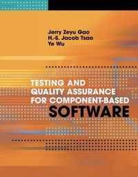 Enlarge image Cover: Testing and Quality Assurance for Component-Based Software - Artech House