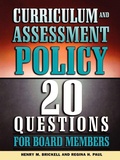 Cover: Curriculum and Assessment Policy - Rowman & Littlefield Education