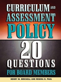 Enlarge image Cover: Curriculum and Assessment Policy - Rowman & Littlefield Education