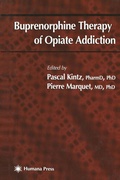 Cover: Buprenorphine Therapy of Opiate Addiction - Humana Press Inc.