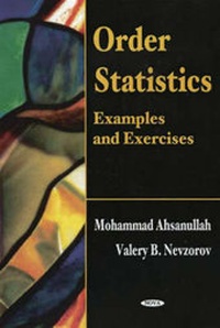 Enlarge image Cover: Order Statistics - Nova Science Publishers Inc