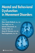 Cover: Mental and Behavioral Dysfunction in Movement Disorders - Humana Press Inc.