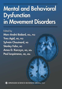 Enlarge image Cover: Mental and Behavioral Dysfunction in Movement Disorders - Humana Press Inc.