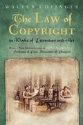 Cover: The Law of Copyright in Works of Literature and Art - Lawbook Exchange, Ltd.