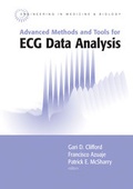 Cover: Advanced Methods and Tools for ECG Data Analysis - Artech House Publishers