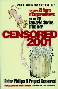 Bild: Censored 2001 - Seven Stories Press,U.S.
