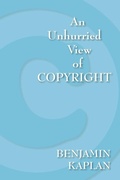Cover: An Unhurried View of Copyright - Lawbook Exchange, Ltd.