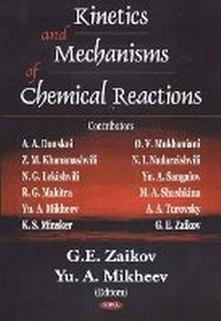 Abbildung von: Kinetics & Mechanisms of Chemical Reactions - Nova Science Publishers Inc
